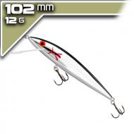 Cotton Cordell Deep CC Minnow - Chrome Black Back - 10,2cm/12g