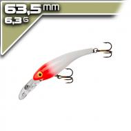 Cotton Cordell Wally Diver 6,35cm/6,35g - White Red Head