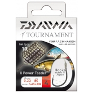 DAIWA TOURNAMENT feeder kötözött horog - 8-as