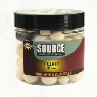 DYNAMITE BAITS Fluoro Pop-ups & Dumbells 15mm - The Source