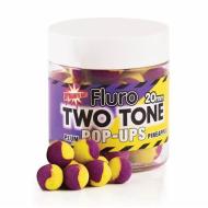 DYNAMITE BAITS Fluoro Pop-ups Two Tone 15mm - Plum & Pineapple