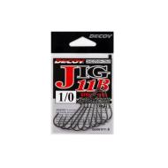 Decoy JIG HOROG JIG11B STRONG WIRE BLACK #1/0