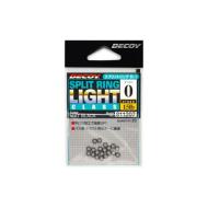 Decoy KULCSKARIKA SPLIT RING R-1 LIGHT CLASS BLACK 3 40lbs