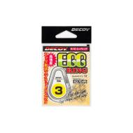 Decoy KULCSKARIKA SPLIT RING R-10 EGG RING SILVER 2 50lbs