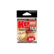 Decoy OFFSET HOROG WORM 17R KG 5/0 Blood Red