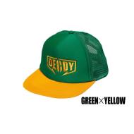 Decoy SAPKA DA-17 FLAT MESH CAP Green Yellow