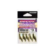 Decoy SPINNER BLADE BL-5G WILLOW LEAF GOLD 3.5 Decoy SPINNER BLADE BL-5G WILLOW LEAF GOLD 3.5