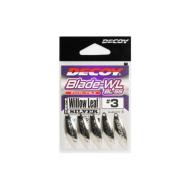 Decoy SPINNER BLADE BL-5S WILLOW LEAF SILVER 3.5