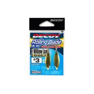 Decoy SPINNER BLADE FORGÓVAL BL-6G WILLOW LEAF GOLD 3.5