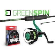 Delphin GreenSPIN Pergető szett - 210cm / 30g + 2T + 0,234mm