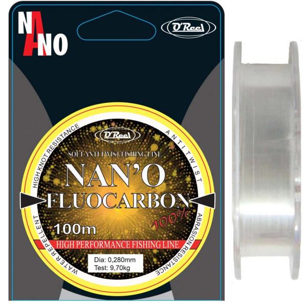 O'REEL Nano Fluorocarbon - 0.26 mm 100M