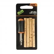 FOX Edges Drill & Cork Stick Set - Csalifúró és parafa rudak