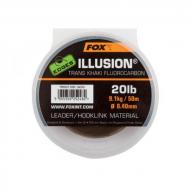 FOX Edges Illusion Flurocarbon Leader - előtét zsinór 30lb 50m