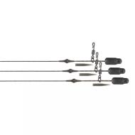 FOX Edges Naturals heli-clip rigs 40lb 3 db