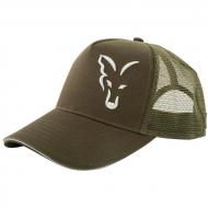 FOX Green Silver trucker Cap - Baseball sapka