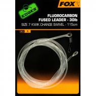 FOX Leader Fluorocarbon Forgóval S:07 30lb 115cm