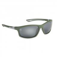 FOX Sunglasses Green/Silver - Grey Lense