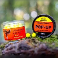 Feedermánia High Power pop-up boilies & barrels 8mm Sweet pineapple