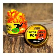 Feedermánia River larva pop up cheddar cheese - medium