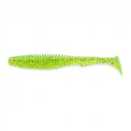 FishUP U-Shad - Flo Chartreuse/Green 5cm/10db aromásított gumihal (#026)