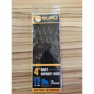 GURU Bayonets QM1 előke 12-es horog 0,22mm 10cm