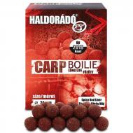 HALDORÁDÓ Carp Boilie főzött - Fűszeres Vörös Máj 24 mm 800gr bojli