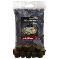 HALDORÁDÓ Catfish Bait Pellet 28mm - Liver & Monster Crab 5kg
