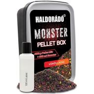 HALDORÁDÓ MONSTER Pellet Box 400gr - Vörös lazac