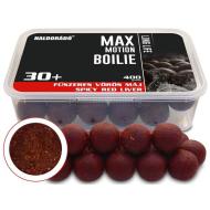 HALDORÁDÓ Max Motion boilie long life 30+ mm - fűszeres vörös máj