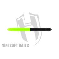 HERAKLES RDB WORM 60mm CHEESE Black Chartreuse