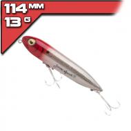 Heddon Zara Spook - 11,4cm/13g -  G-Finish Pearl/Red Head