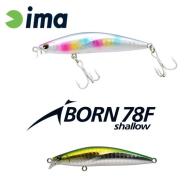 Ima IBORN 78F SHALLOW 78mm 8.5gr 009 Green Back Shiner