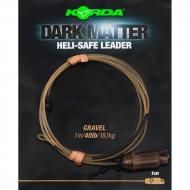 KORDA Dark Matter Heli-Safe Leader 1m - Gravel