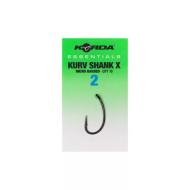 KORDA Essentials Kurv shank X 2-es pontyozó horog