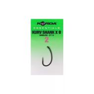 KORDA Essentials Kurv shank X barbless 2-es pontyozó horog