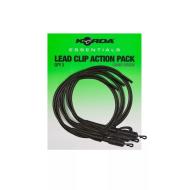 KORDA Essentials lead clip action pack