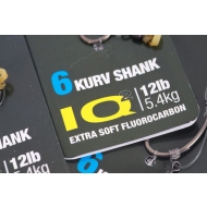 KORDA IQ D-Rig Kurv Shank 6-os horoggal (12lb)