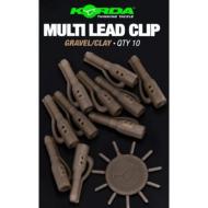 KORDA Multi Lead Clip - Gravel/Clay