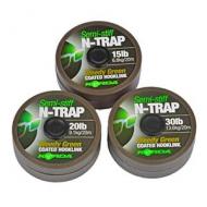 KORDA N-Trap Semi Stiff 20lb Weedy Green bevonatos horogelőke