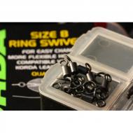 KORDA Ring Swivel 8-as karikás forgókapocs