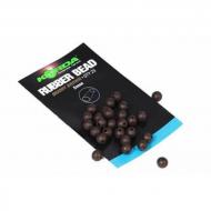KORDA Rubber Beads gumigyöngy - Muddy Brown 5mm