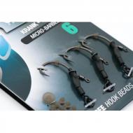 KORDA Spinner hook sections Krank 4-es szakáll nélküli horoggal