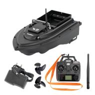 LEZITER Etetőhajó X2 GPS hátrakidobós fekete