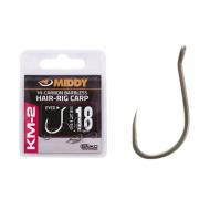 MIDDY KM-2 Hair Rig füles feeder horog 10-es szakállnélküli