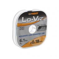 MIDDY Lo-Viz Fluorocrystal damil 0,18mm 110m