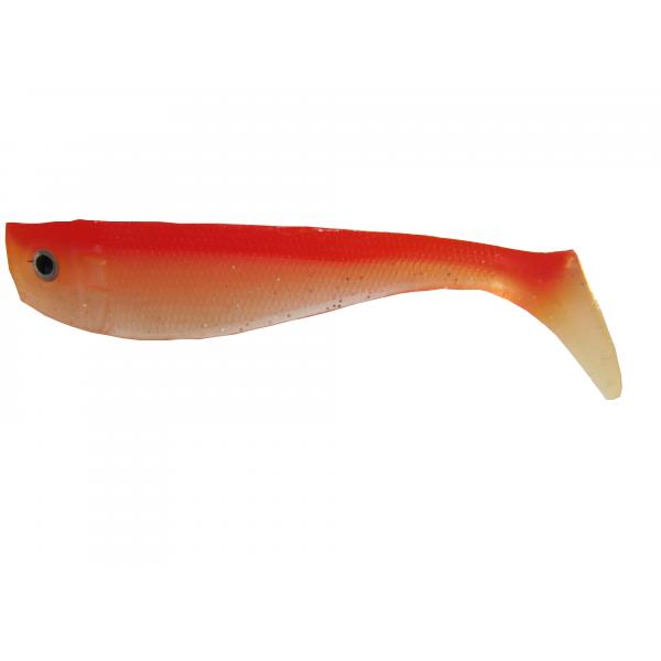 NEVIS Action Shad gumihal 7cm - Narancs-fluoreszkáló