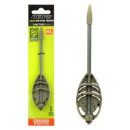 NEVIS Aqua method feeder kosár szárral L 30g