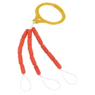 NEVIS Gumiütköző - fluo / sárga S