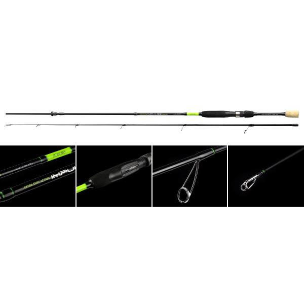 NEVIS Impulse 2.44m 18-40gr pergető bot