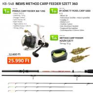 NEVIS Nevis method carp feeder szett 3,6m (KB-548)
